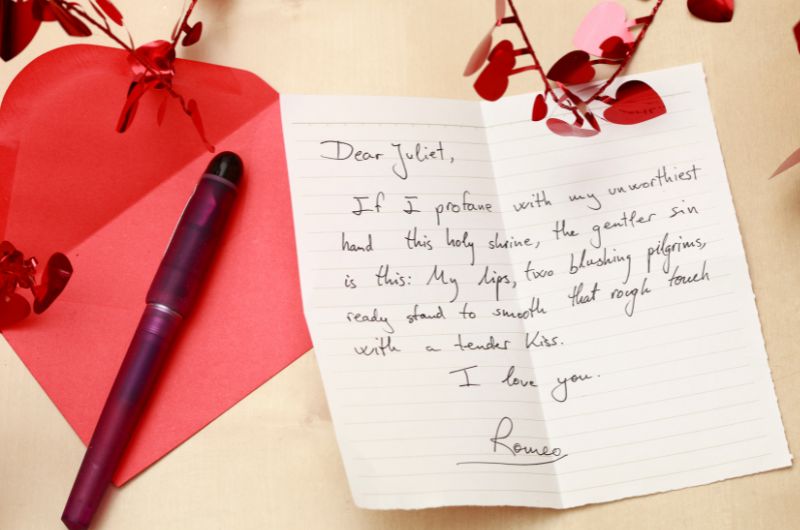 Valentine's Day Love Letter Template