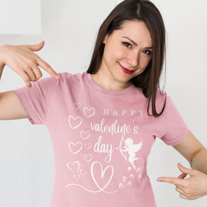 Valentine's Day T-Shirt 51 Rosa